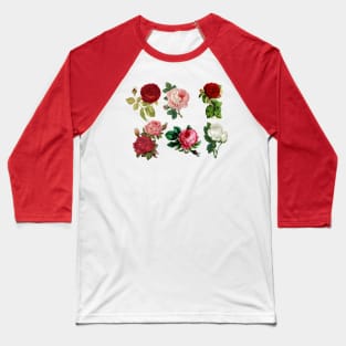 Roses Bouquet Baseball T-Shirt